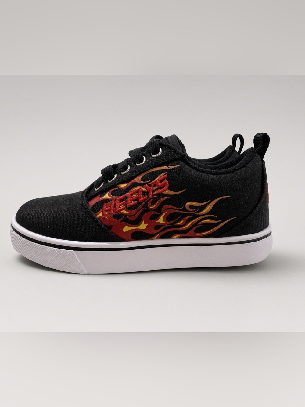 Heelys Pro 20 Prints Flame Black Roller Sneaker Youth Size 2 EUR 33 BRAND NEW